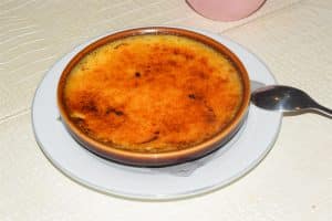 Photo de crème brûlée